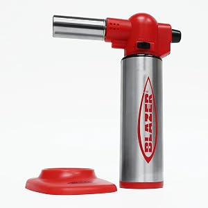 kitchen torch, bbq, paracord, heat shrink