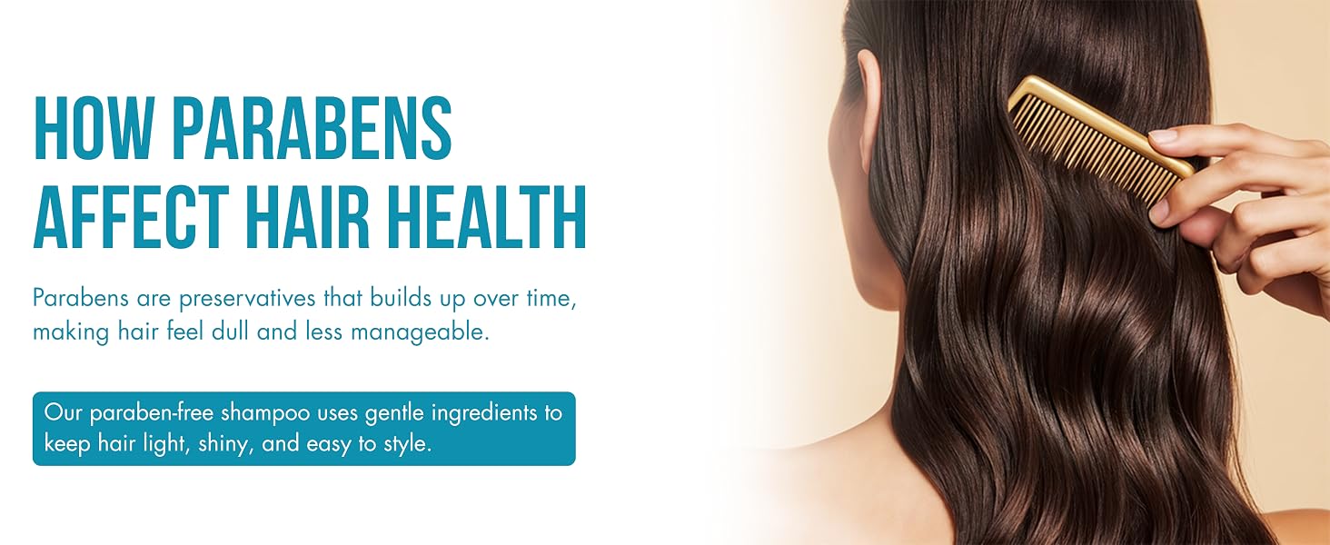 how parabens affect hair health
