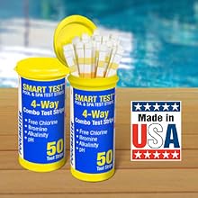 best water test strips; easy water test strips; pool cleaner; pool chemicals; pool water cleaning