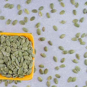Organic Raw Pumpkin Seeds to Eat Bulk Whole Unsalted Pepitas with No Shell Natural Snacks for Keto