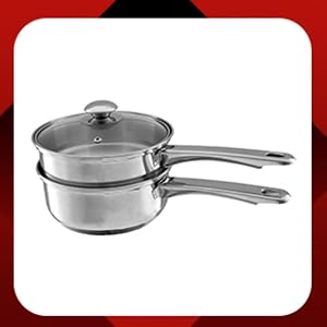 Stainless steel sauce pan, ollas de cocina.