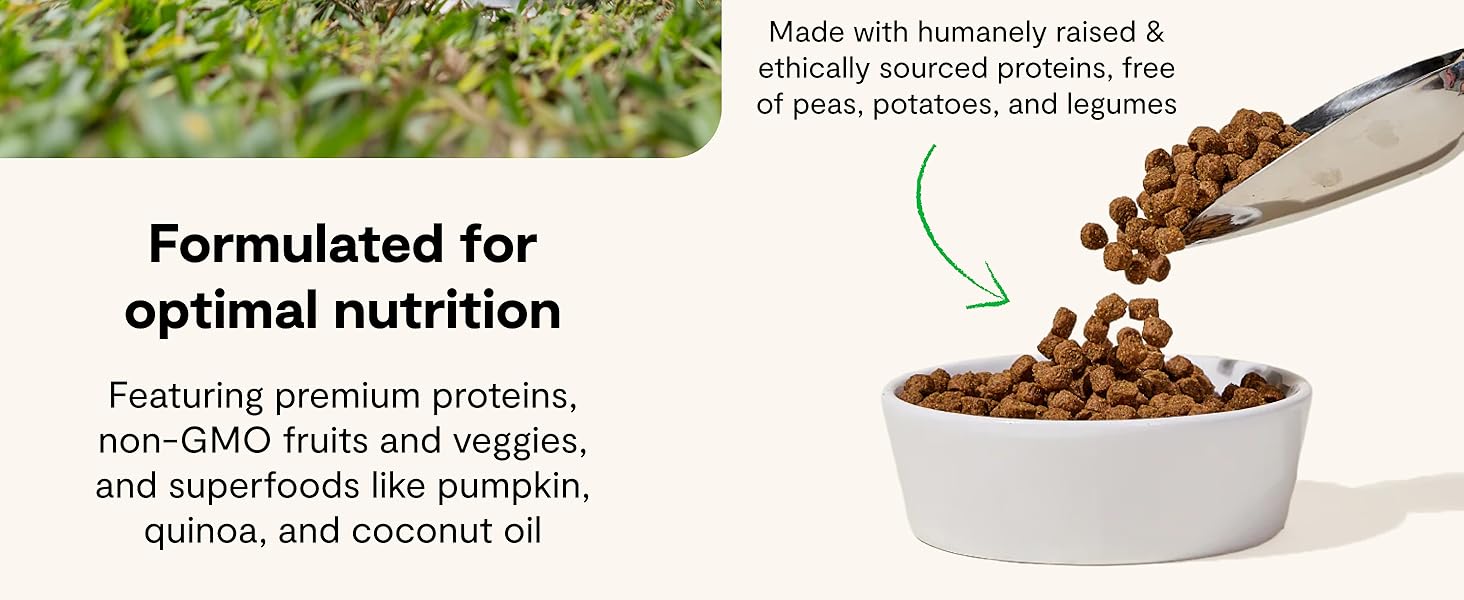 Formulated for optimal nutrition
