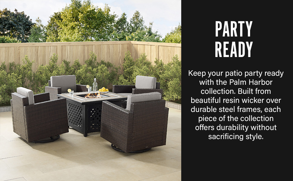 Crosley Furniture Palm Harbor Collection