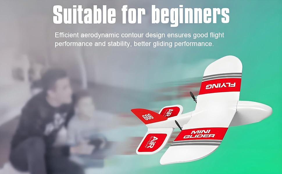 KF606 RC Plane Remote Control Airplane RC Airplane EPP Foam Fixed Wing Plane RC Glider RC Aircraft