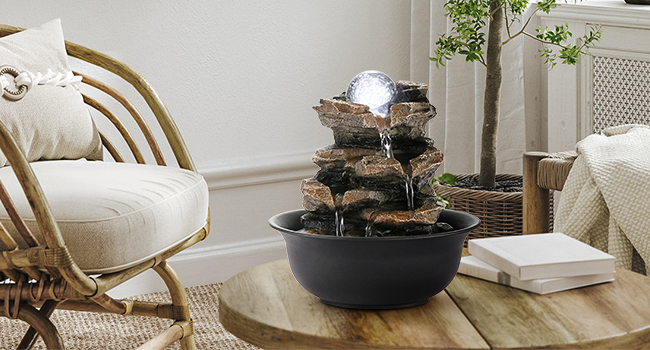 indoor water fountains