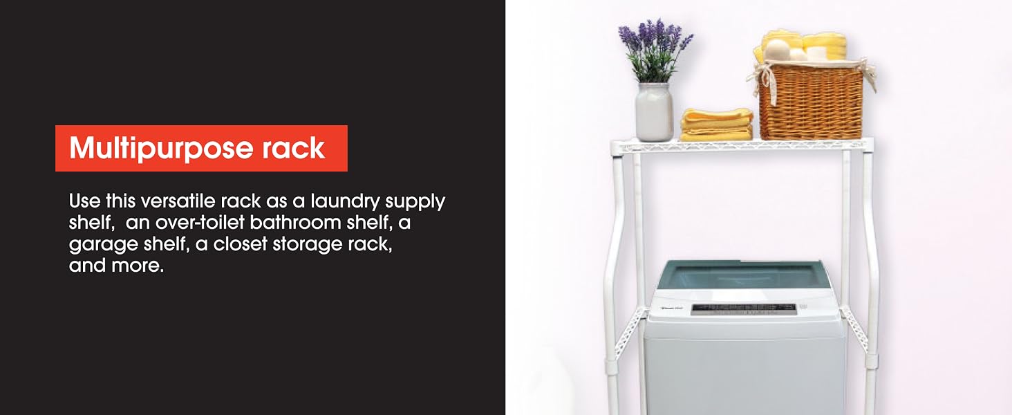Compact Adjustable Powder Coat Metal Laundry Drying Rack Stand