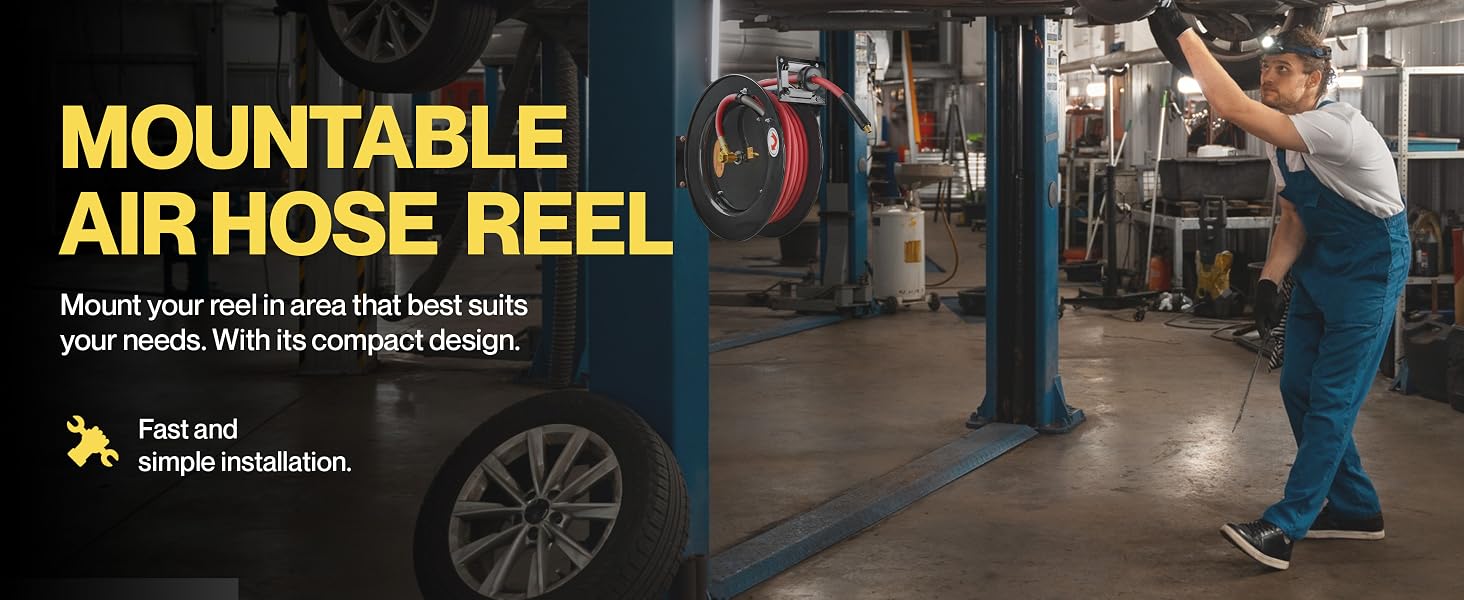 B01GJ7NUWC Reelworks Reel 3/8&amp;#34; Inch x 50&amp;#39;