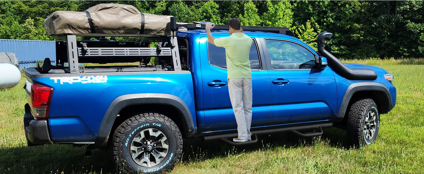 tundra double cab black running boards