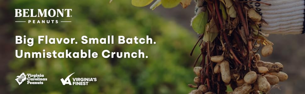 Belmont Peanuts: Big Flavor. Small Batch. Unmistakable Crunch.