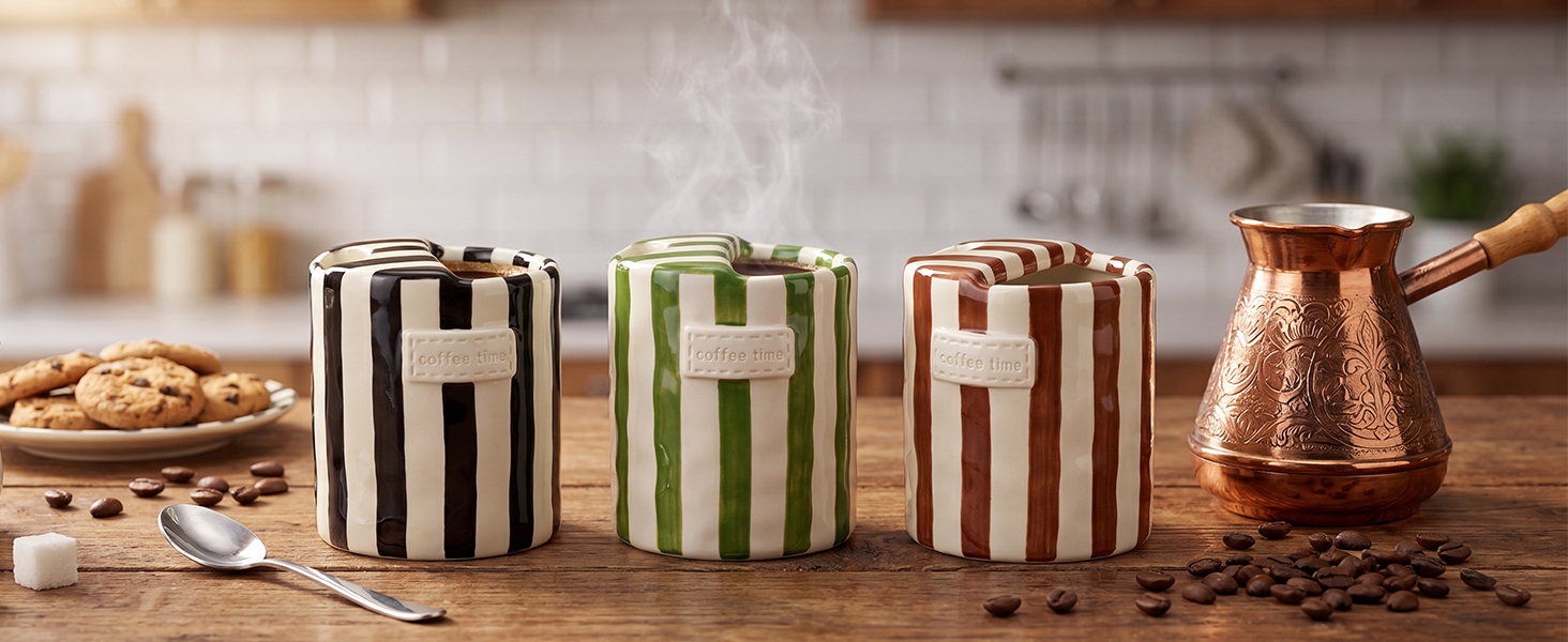 10oz Ceramic Coffee Mug with Sip Hole