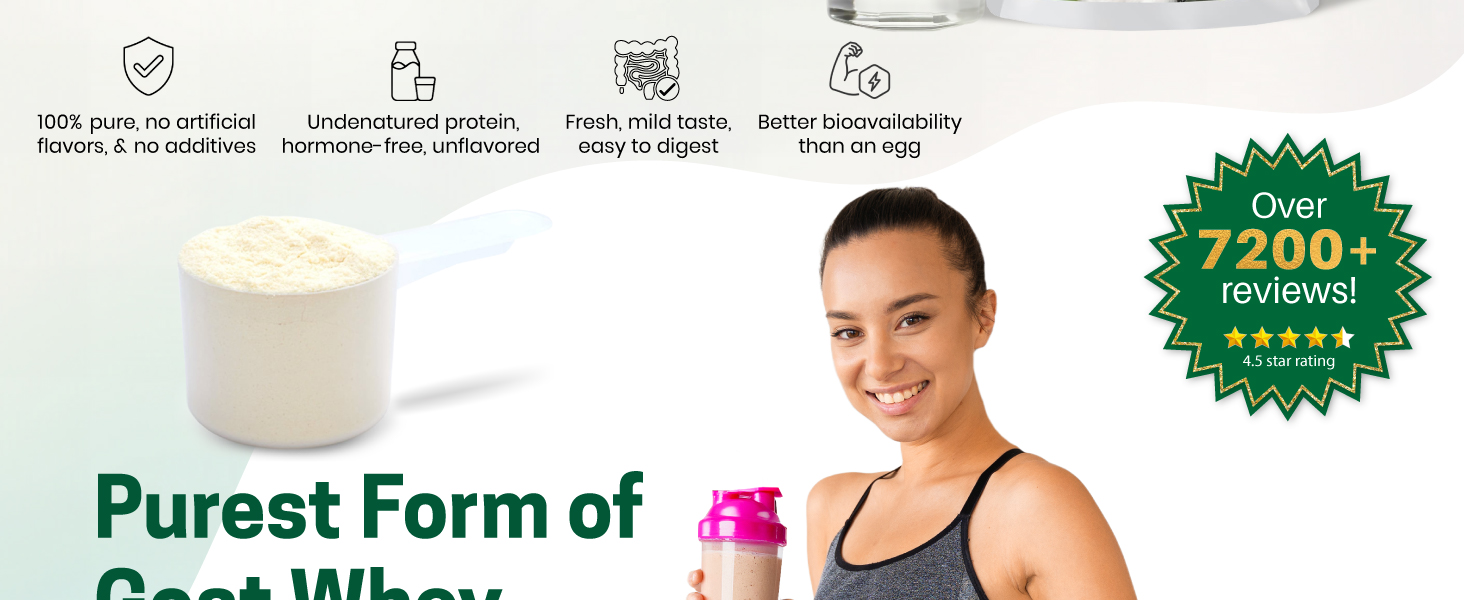 GOAT WHEY PROTEIN CONCENTRATE