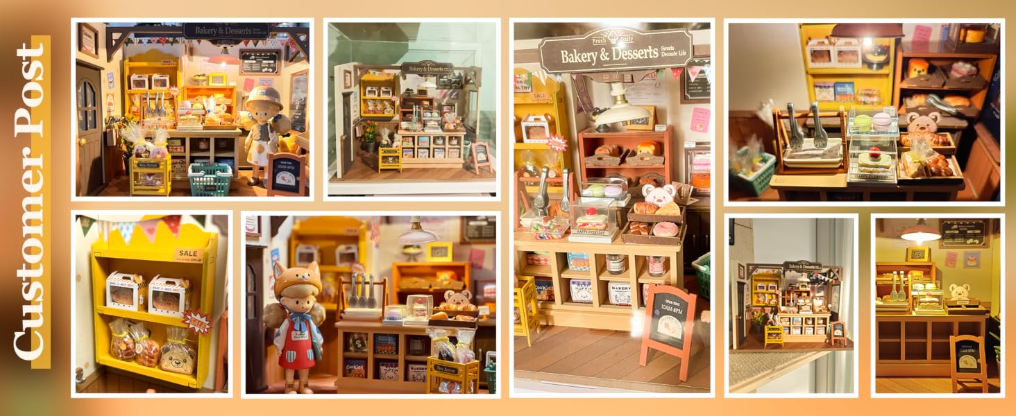 ROBOTIME DIY Miniature Dollhouse Kit - Customer Post