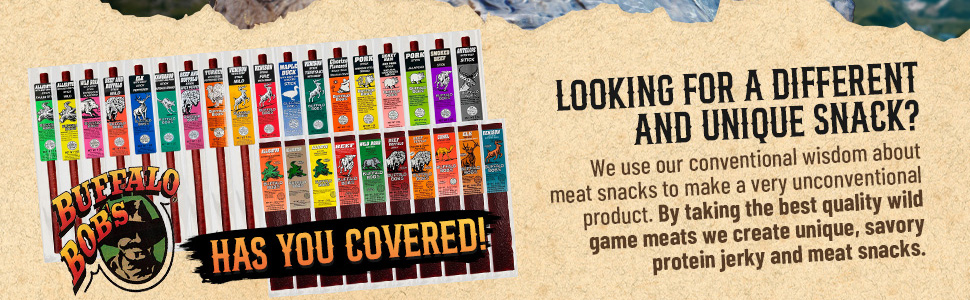 Different and Unique Snack - Buffalo Bob's
