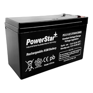 PowerStar 12V 9Ah Replacement for Razor MX350 Batteries - x2