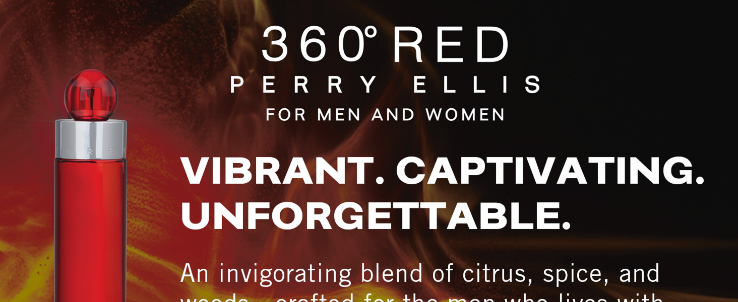 Perry Ellis 360° Red for Men, 6.8 Ounce