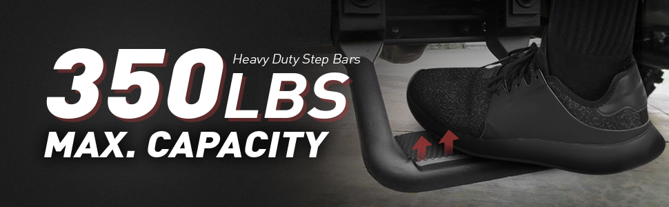 Aluminum Side Hoop Steps