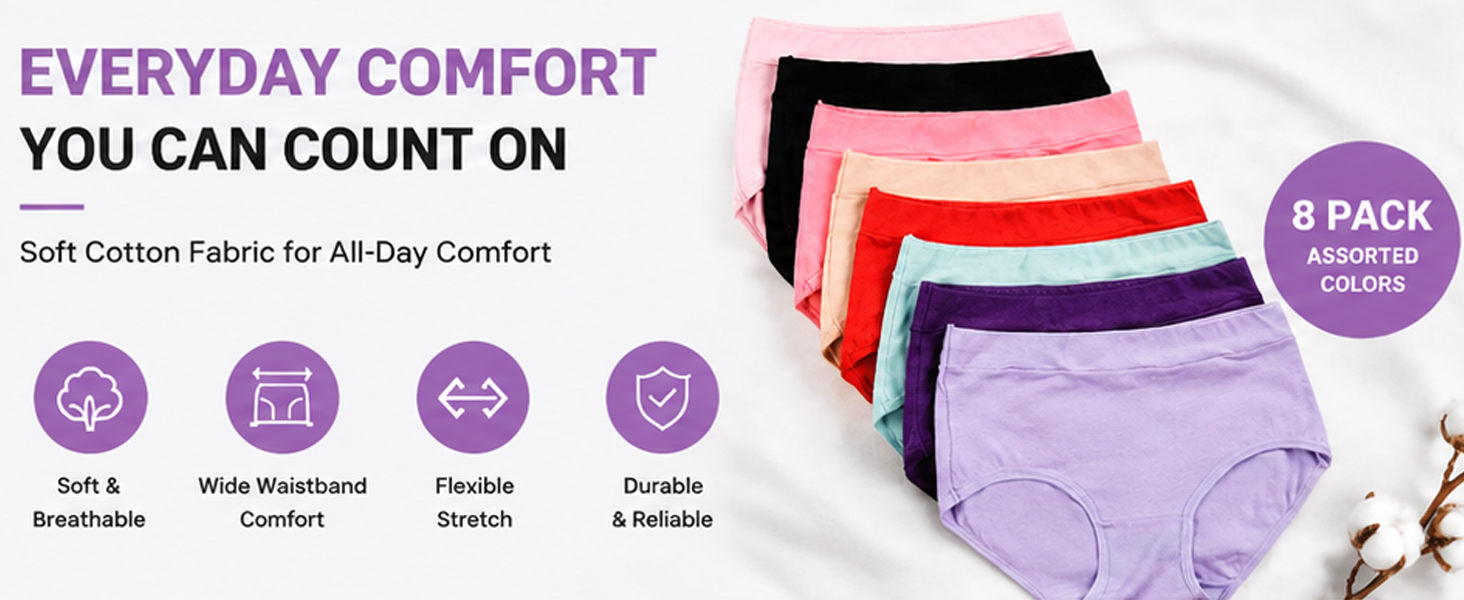 Cotton underwear for women