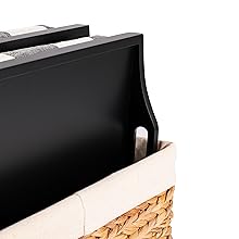 buffalo check, lap trays, basket set, tray set