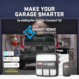 Genie silentmax 1200 garage door opener make your garage smarter by adding aladdin connect