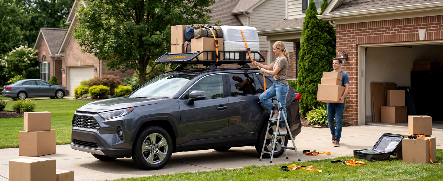 CAMMOO Roof Rack Basket
