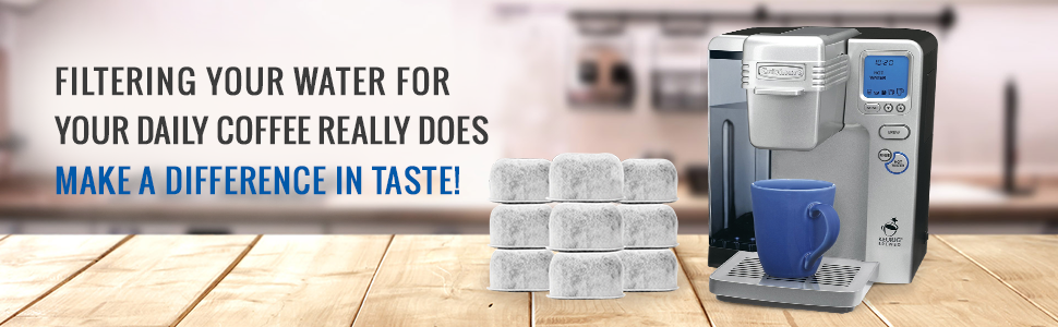 Filtering your water for your daily coffee really does make a difference in taste!