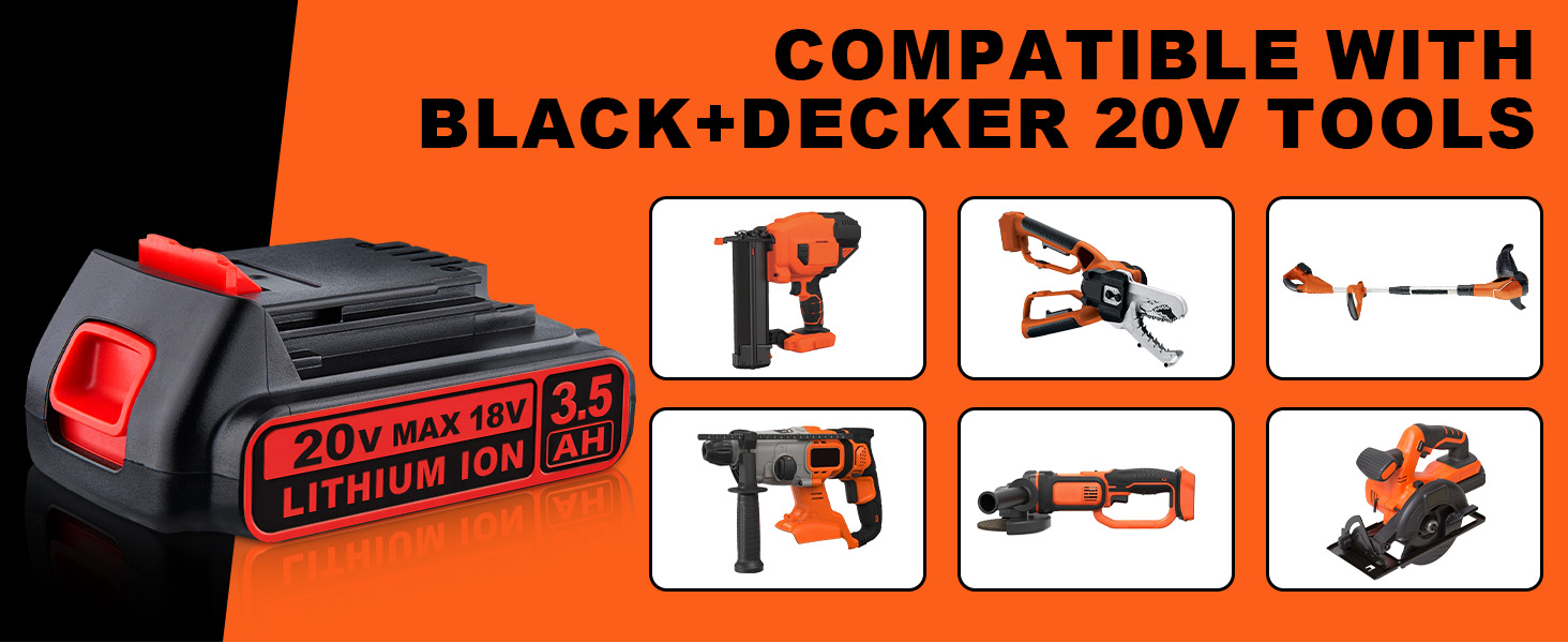 Black and Decker 20V Battery