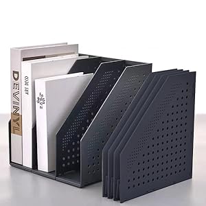 document storage bins magazine file holder organizer box vertical desk A4 file book organizer