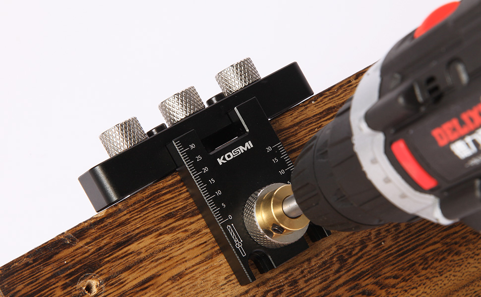 3 in 1 Dowel Jig Drill Kit Multi-Function