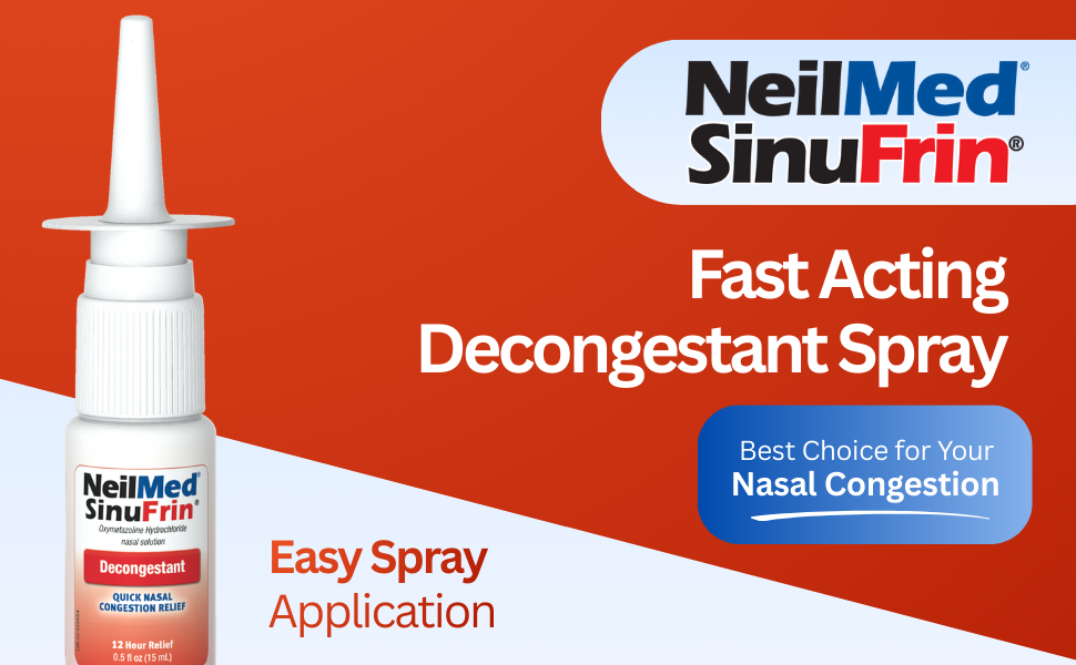 SinuFrin, quick nasal congestion relief