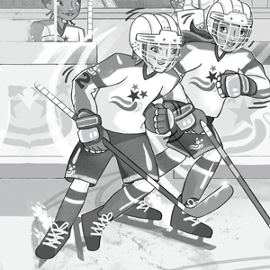 school sports teen stories diversity life lessons Jake Maddox perseverance athletes graphic novels