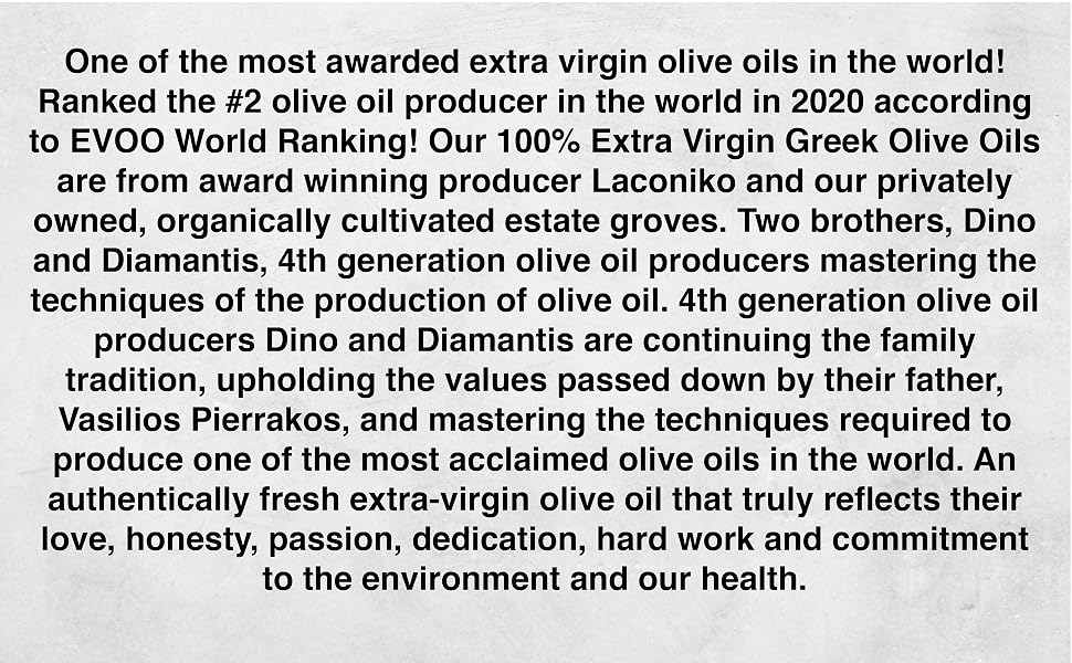 Laconiko Ultra Premium Extra Virgin Olive Oil