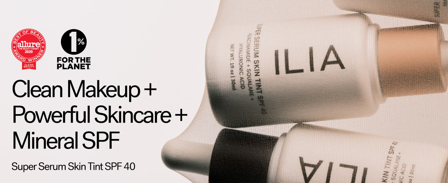 Clean Makeup + Powerful Skincare + Mineral SPF: Super Serum Skin Tint SPF 40. Allure Best of Beauty.