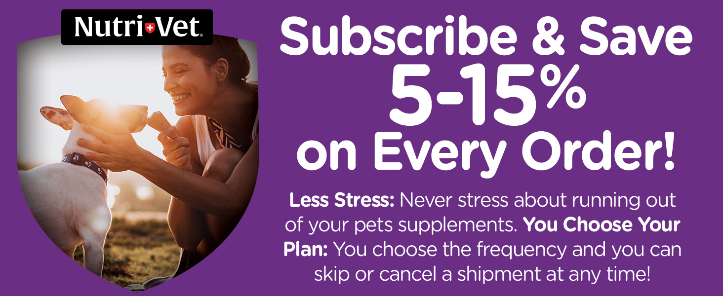 Nutri-Vet Digestive, Pre &amp;amp; Probiotic, Probiotics for Dogs, Dog Stomach Problems, Upset Tummy for Dog