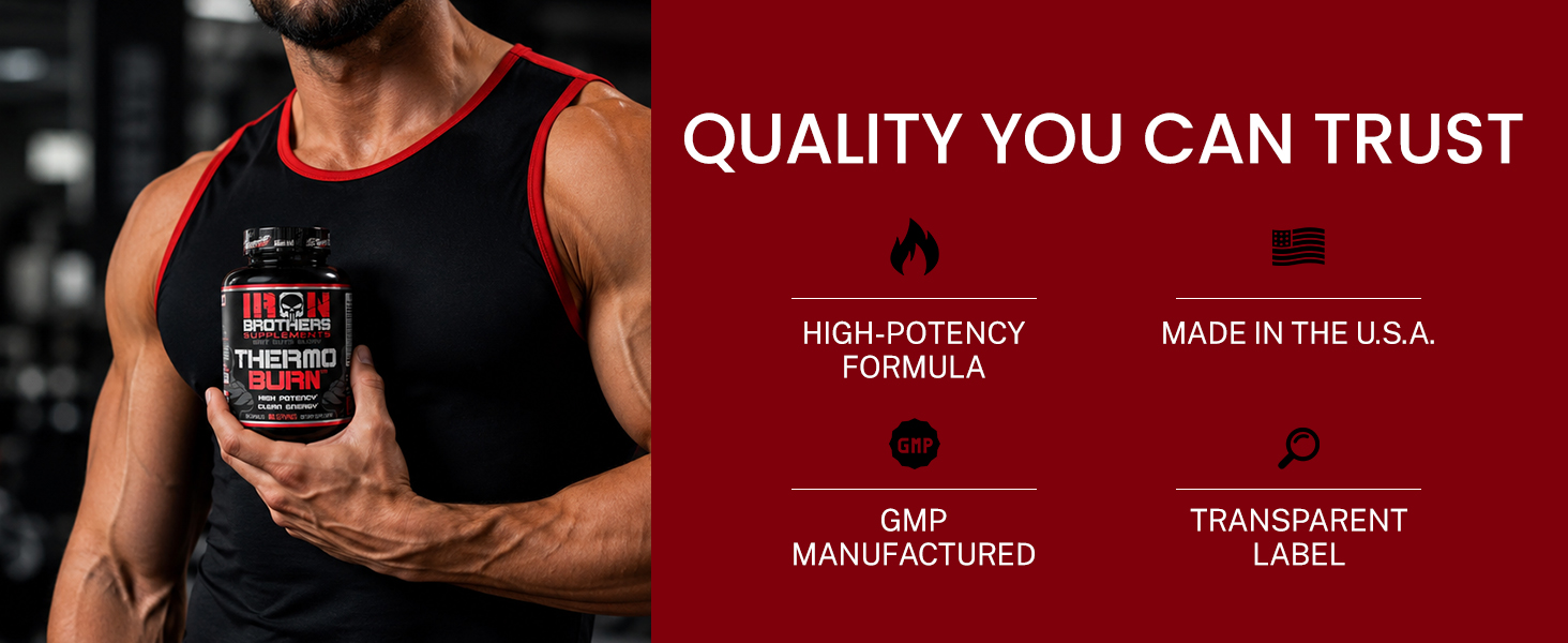 iron brothers supplements, appetite management, thermogenic support