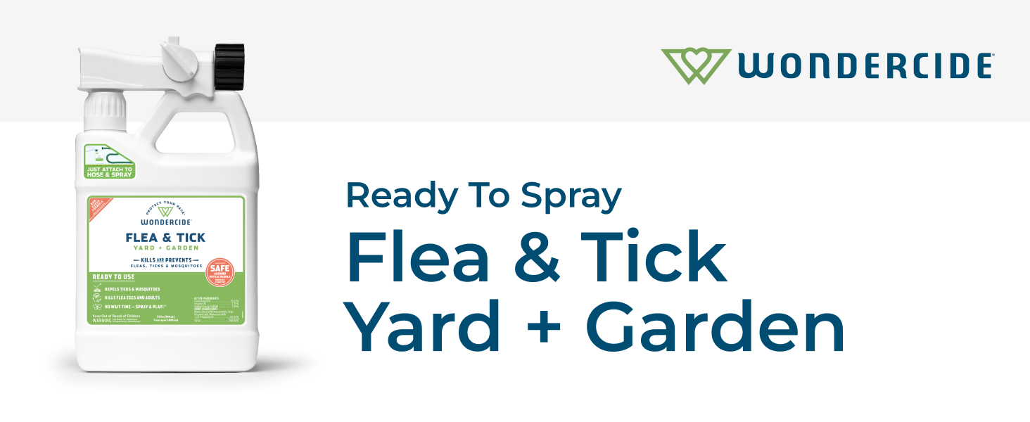 Wondercide Ready to Use Flea and Tick Spray for Yard and Garden