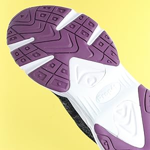Rubber outsole of the Stability Fly Sneaker