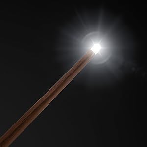 harry potter, wand, illuminating tip