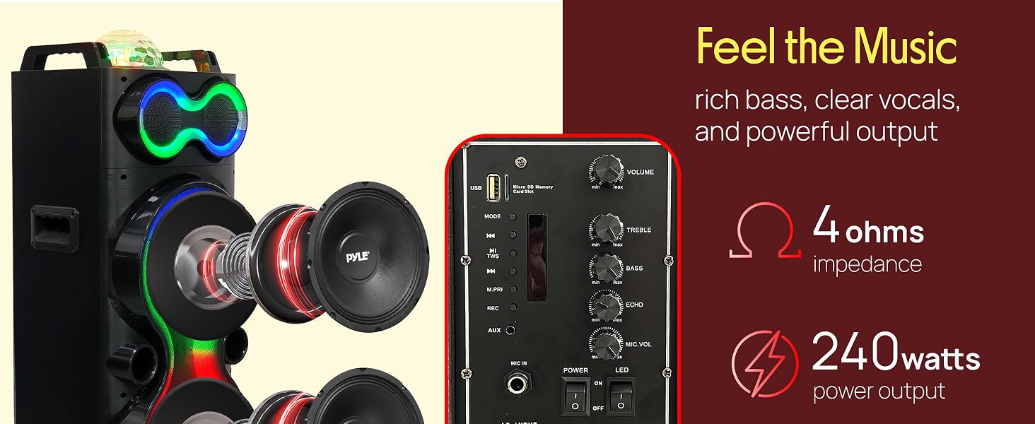 bluetooth speaker speakers bluetooth wireless Speaker karaoke machine outdoor speakers