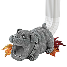 final design toscano gutter downspout gutter guardian statue for garden and yard decor