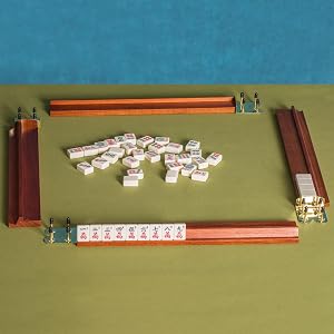 Classic Wooden Mahjong Racks