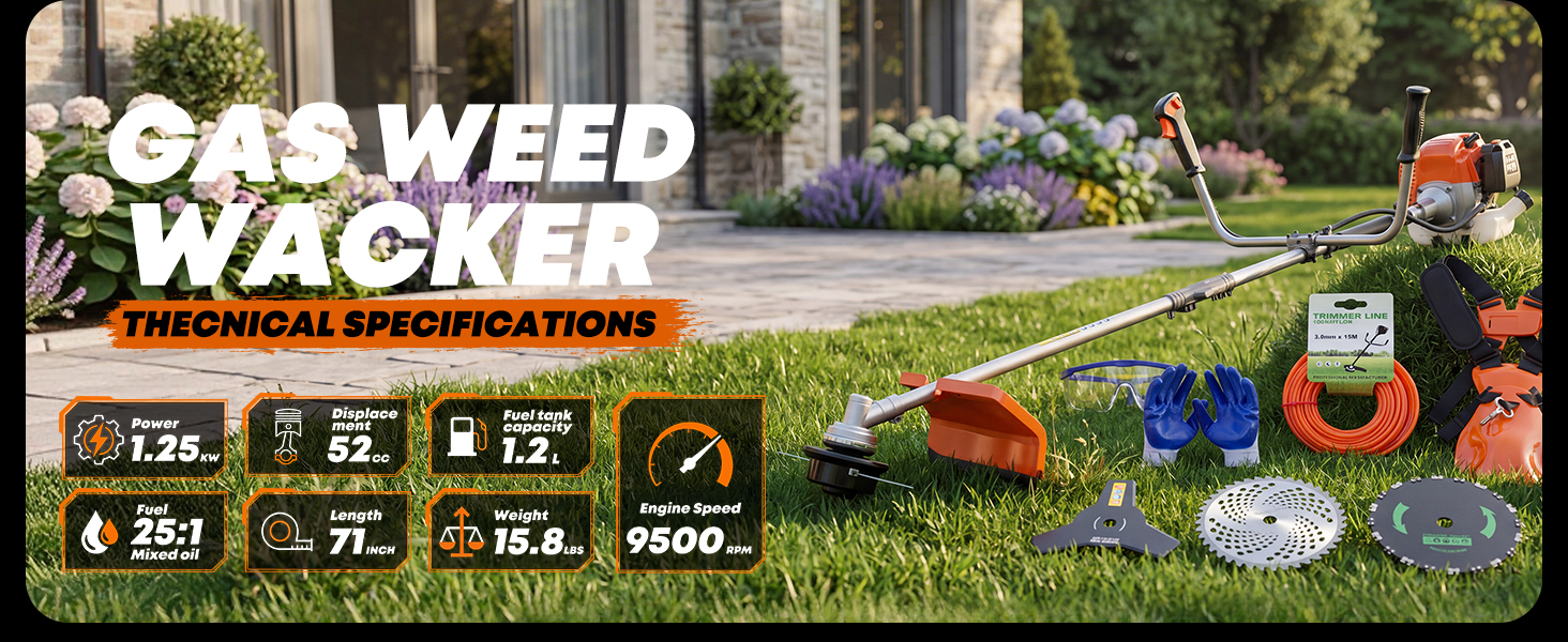 gas powered weed wacker