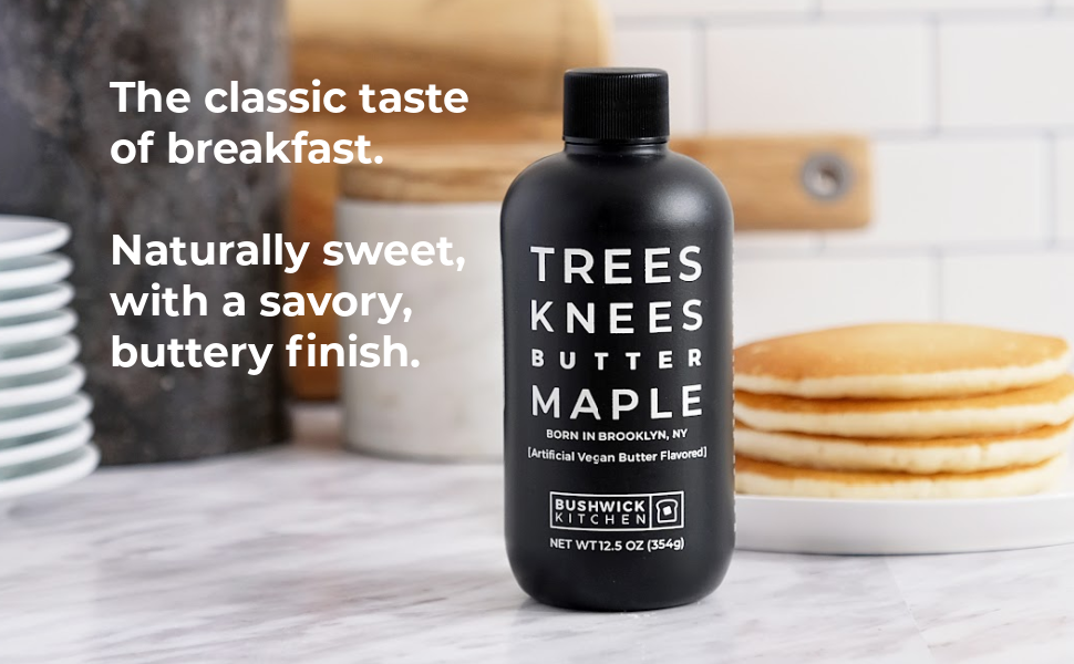 Vegan and gluten free butter maple pancakes waffle oatmeal