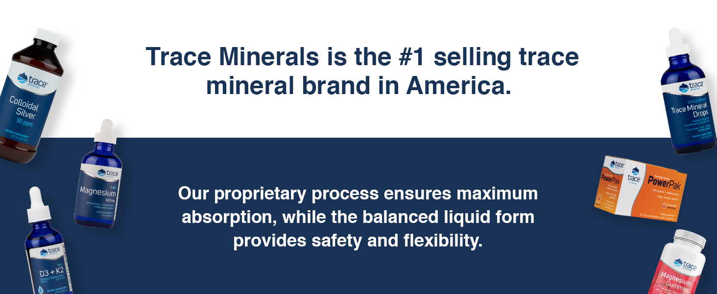 Rich, concentrated, ionic form for maximum absorption. Balanced liquid for safety and flexibility.