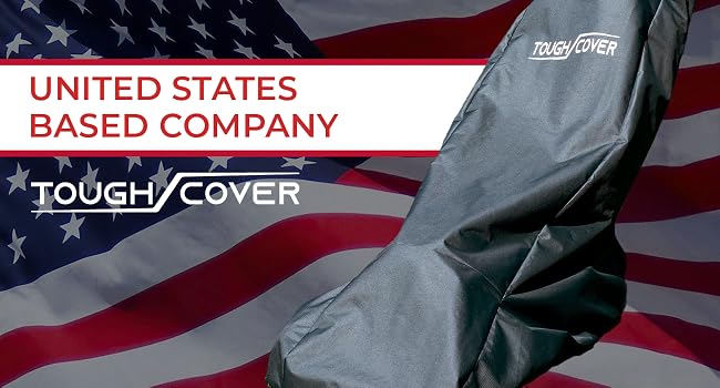 Tough Cover Lawn Mower Cover, Heavy Duty 600D Marine Grade Fabric.