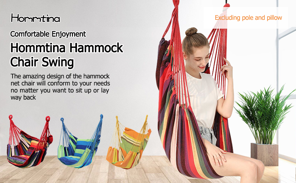 Hammock Chair Hanging Rope Swing