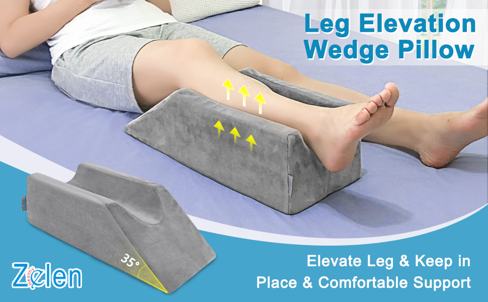 Leg Elevation Wedge Pillow