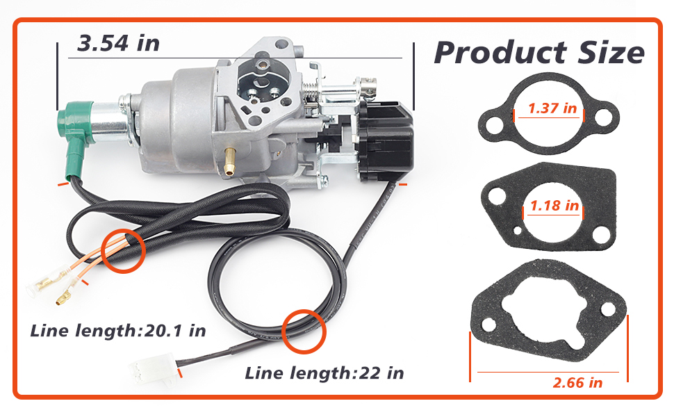Inverter Generator Carburetor for Predator 9500