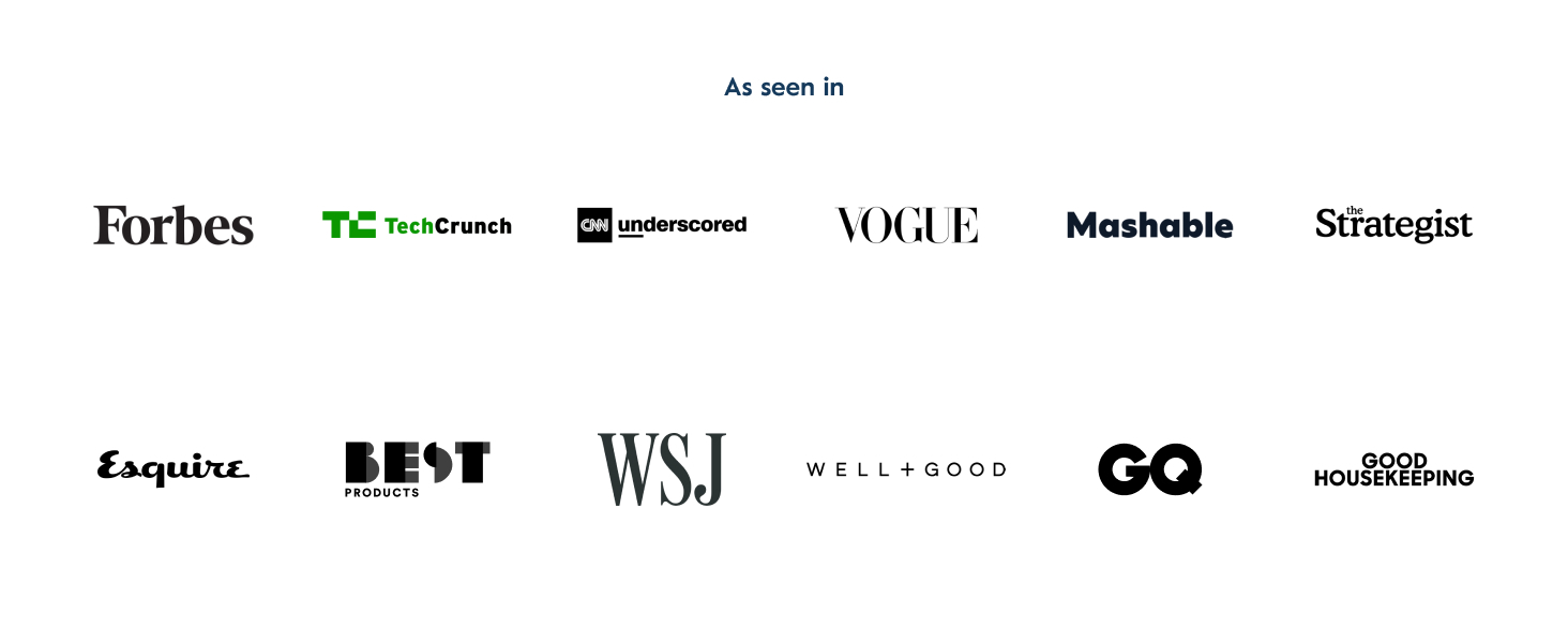 as seen in