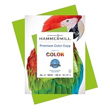 Hammermill Premium Color Copy Paper, a bright white paper for printing color-intensive, documents.