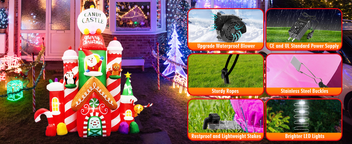 christmas inflatables outdoor decoration